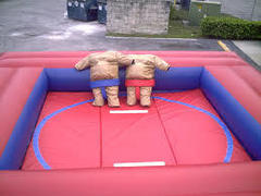 Sumo Wrestling Suits With Mat and Inflatable Ring Sumo Wrestling Suits With Mat and Inflatable Ring